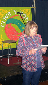 Kathy Miles reading
